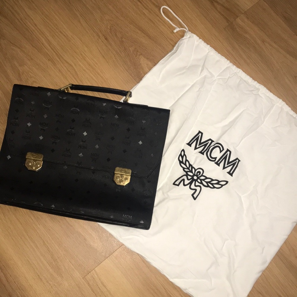 MCM Vintage Brief Case.